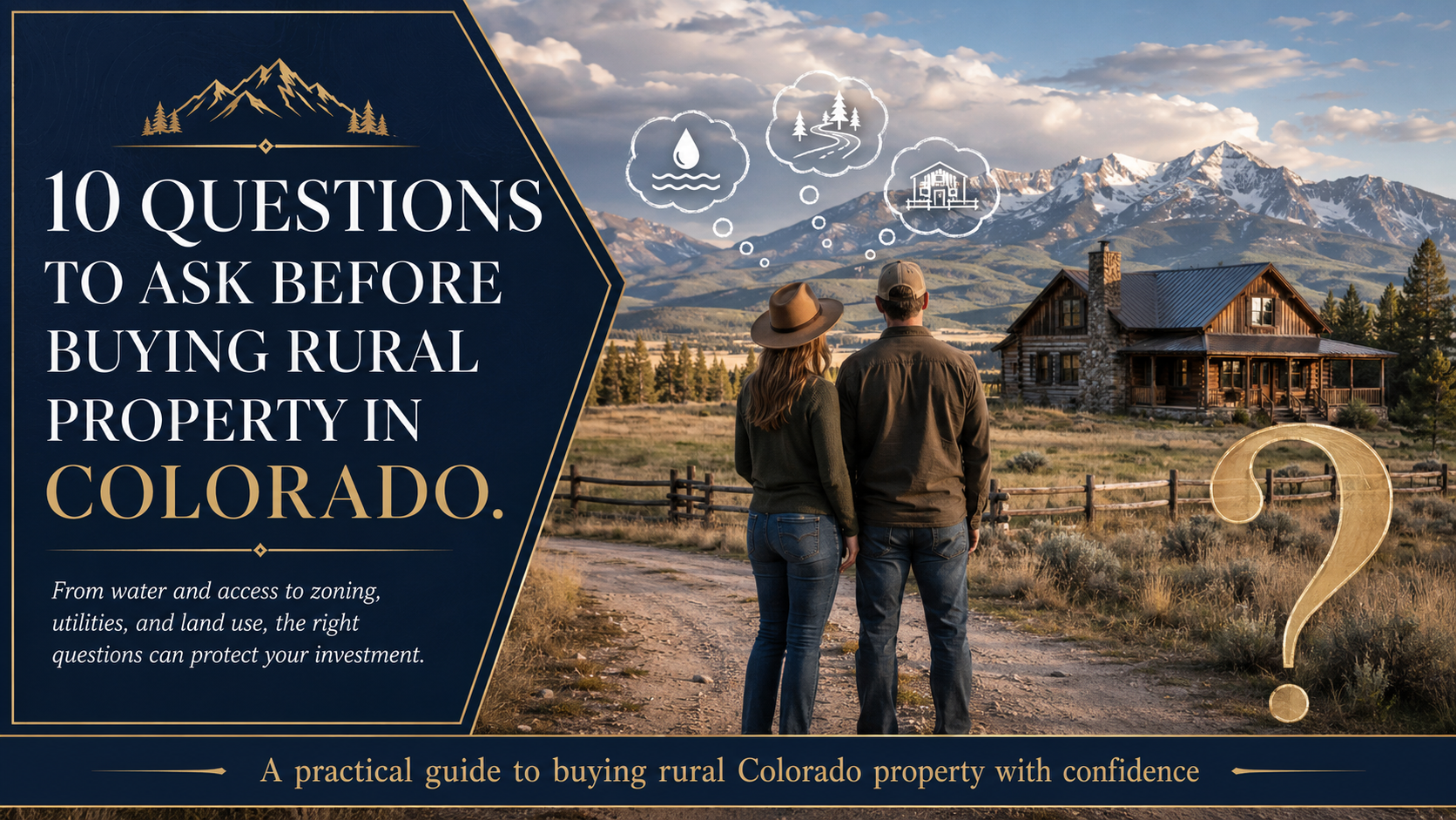 10 Questions to Ask Before Buying Rural Property in Colorado