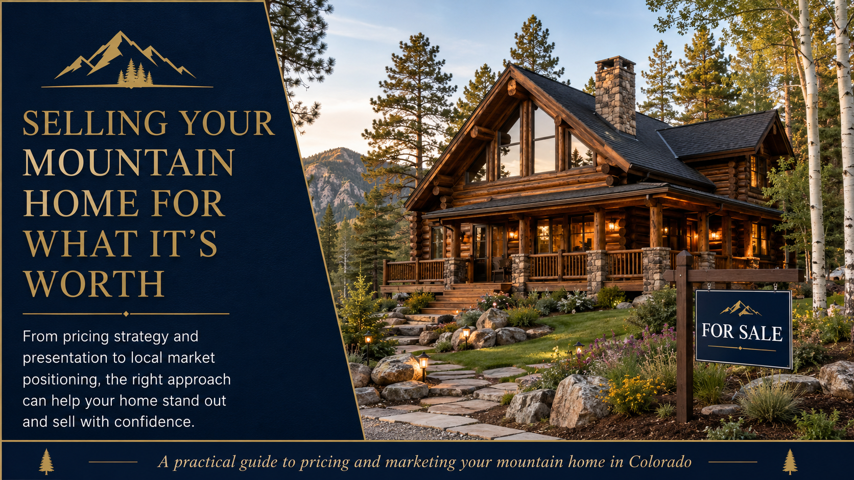 How to Sell Your Mountain Home for What It's Worth