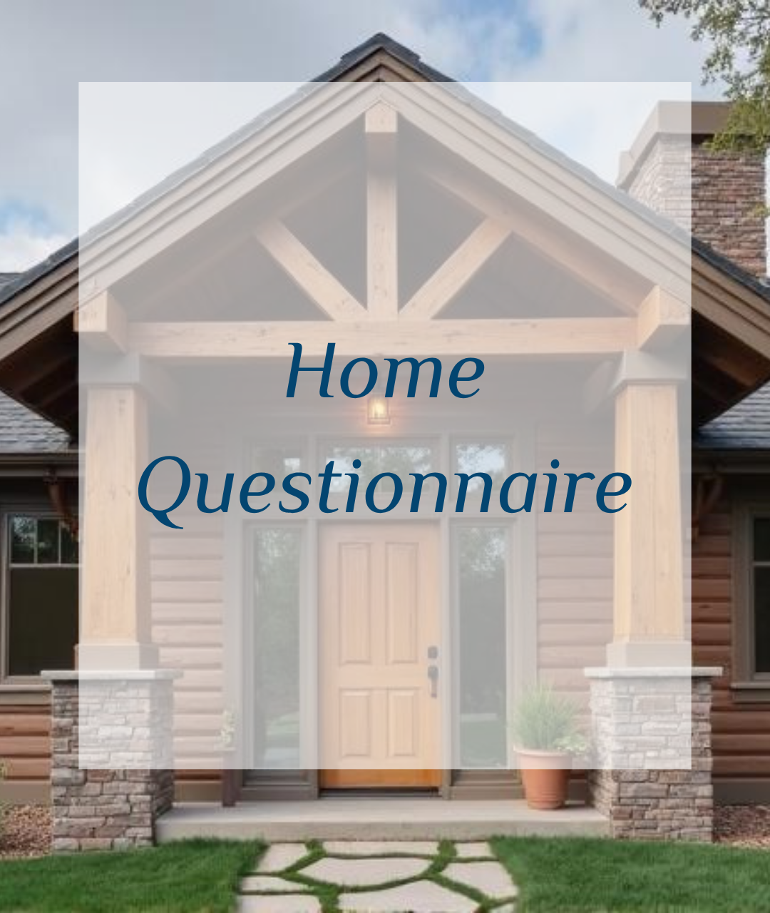 Home Questionnaire cover